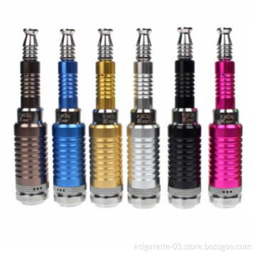 Luxurious design mod k100 vaporizer pen ecigator ecig